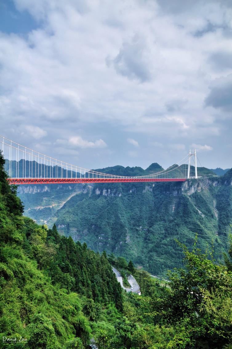 來(lái)到湖南一定要走的《最美公路》湘西—矮寨大橋